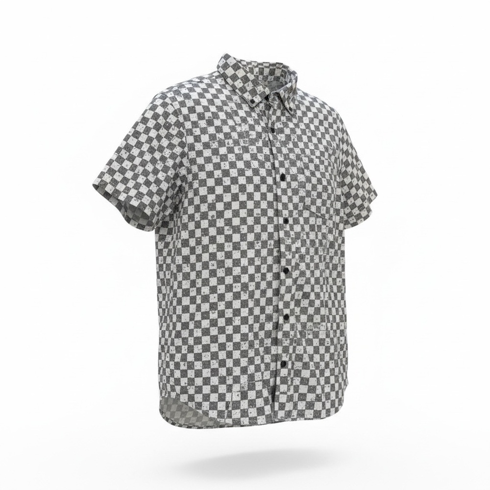 NWT VANS Cypress Checker Buttondown Skaterboy Shirt | Size S | Retail $49